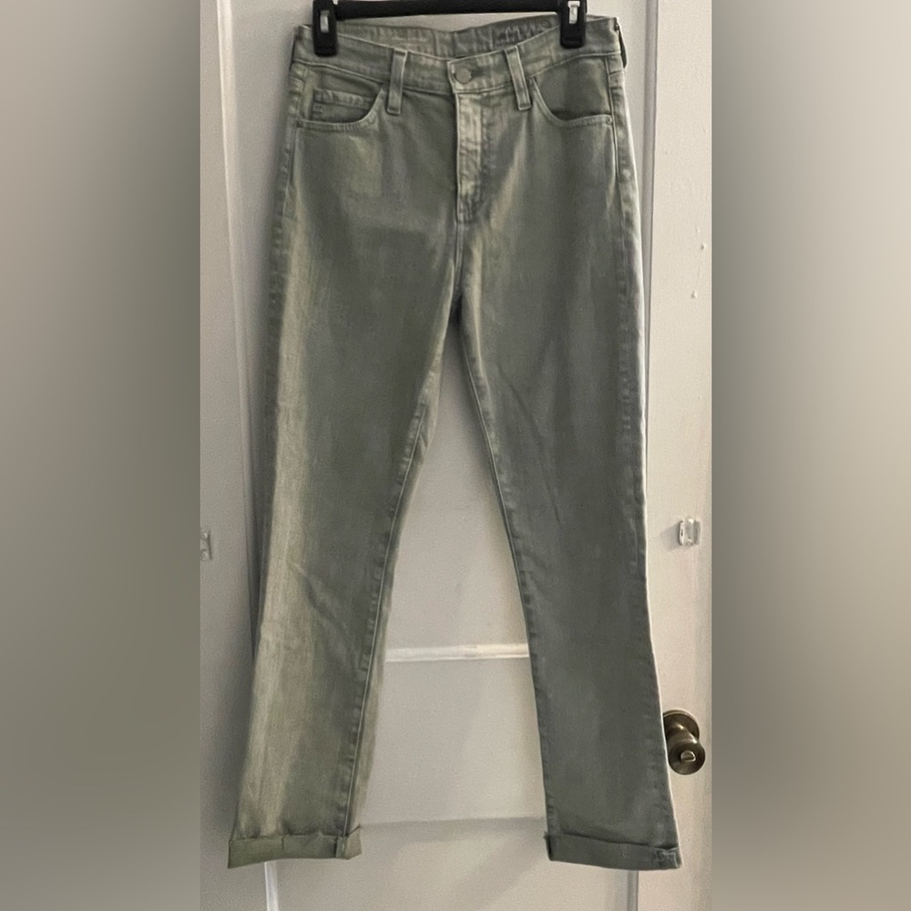 AG The Stevie High-Rise Slim Straight Jeans Size 27R